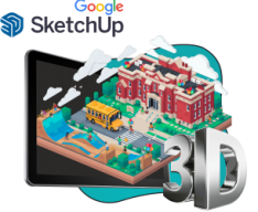 Google SketchUp - Школа программирования для детей, компьютерные курсы для школьников, начинающих и подростков - KIBERone г. Волгоград