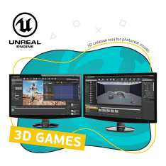 Unreal Engine 4. Игровой движок - КИБЕРшкола программирования для детей, компьютерные курсы для школьников, начинающих и подростков - KIBERone г. Волгоград