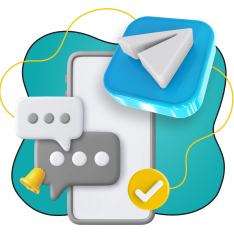 Создание Mini App для Telegram - КИБЕРшкола программирования для детей, компьютерные курсы для школьников, начинающих и подростков - KIBERone г. Волгоград