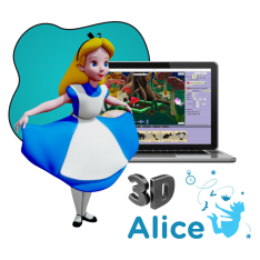 Alice 3d - КИБЕРшкола программирования для детей, компьютерные курсы для школьников, начинающих и подростков - KIBERone г. Волгоград
