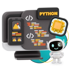 Мой первый сайт с мозгами: Python + AI - КИБЕРшкола программирования для детей, компьютерные курсы для школьников, начинающих и подростков - KIBERone г. Волгоград