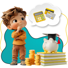 Финансовый интеллект вместе KIBERone - КИБЕРшкола программирования для детей, компьютерные курсы для школьников, начинающих и подростков - KIBERone г. Волгоград