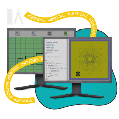Исполнители чертежник и черепашка - КИБЕРшкола программирования для детей, компьютерные курсы для школьников, начинающих и подростков - KIBERone г. Волгоград