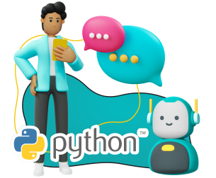 Умный чат-бот на Python - Школа программирования для детей, компьютерные курсы для школьников, начинающих и подростков - KIBERone г. Волгоград
